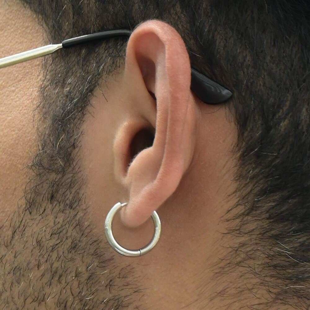 Urban Hoops Earrings view 2