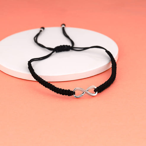  Silver Infinity Bracelet
