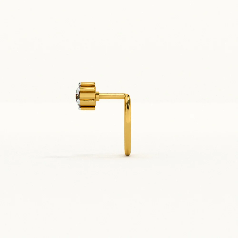 Diamond Dew 0.04 Carat Lab-Grown Diamond Nose Pin