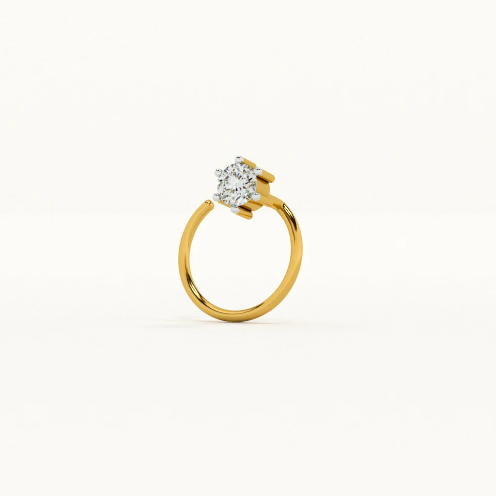 Diamond Dew 0.04 Carat Lab-Grown Diamond Nose Pin view 2