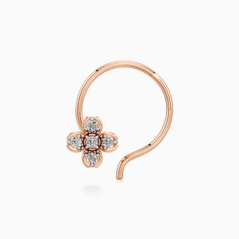 Starlit Stunner Nose Pin